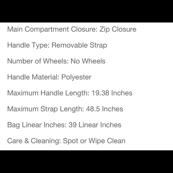 💜 Stoney Clover Lane x Target Light Purple Mini Hearts Duffel Bag 💜 - Picture 9 of 9